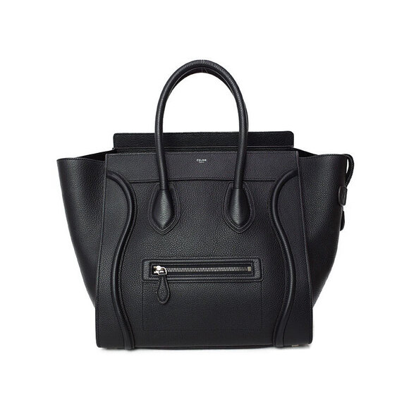 Celine Handbags - Celine Luggage Shopper Tote Leather Shoulder Bag
